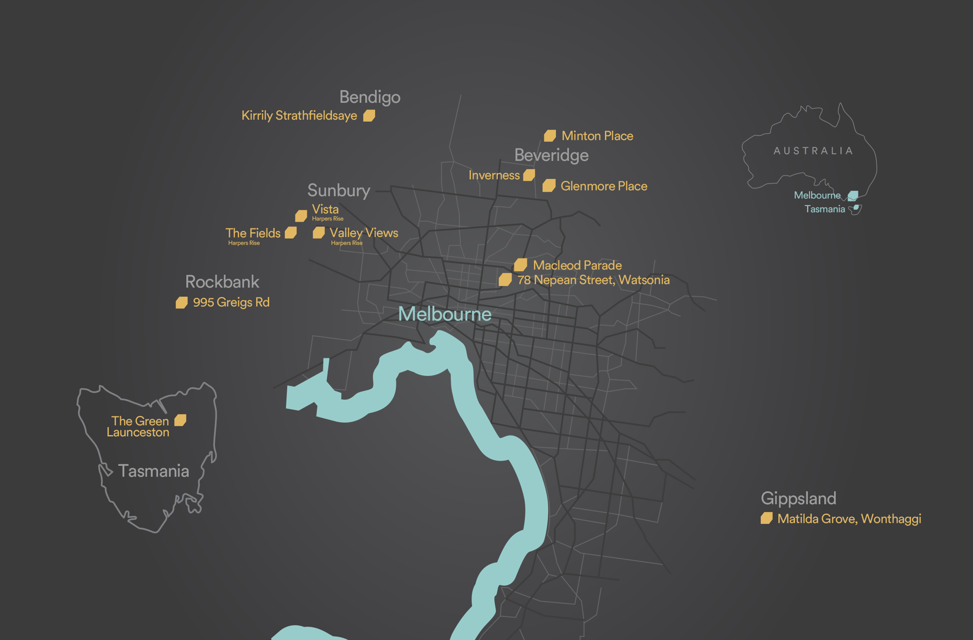 Melbourne map_4th DEC image